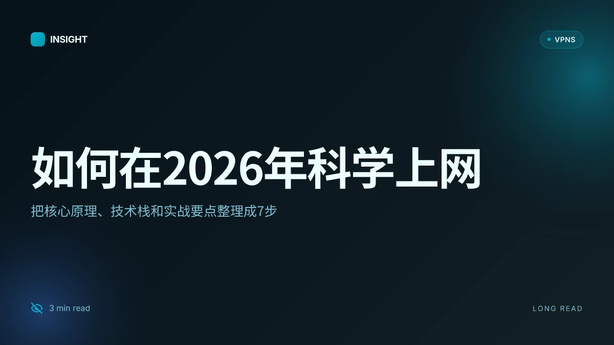 How to 科学上网 in 2026: 7 steps to stay private and connected