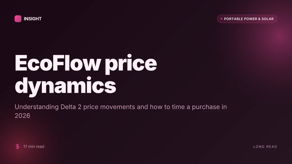 What makes EcoFlow Delta 2 price changes worth watching in 2026