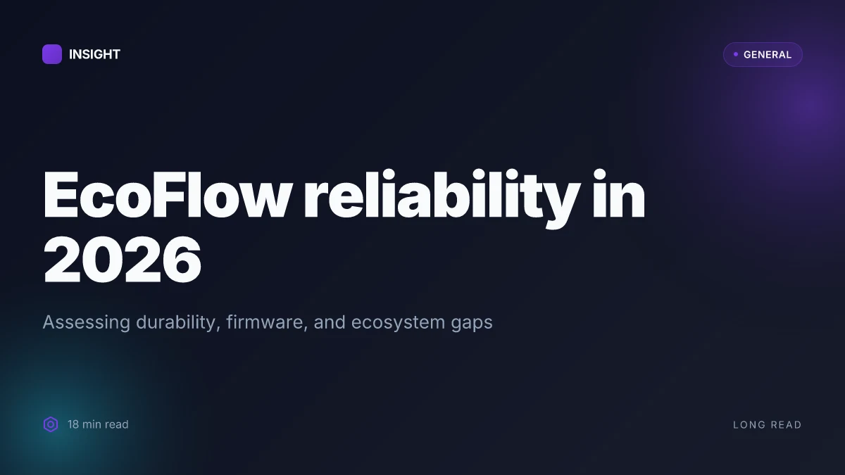 What makes EcoFlow EV chargers reliable in 2026 and where they fall short