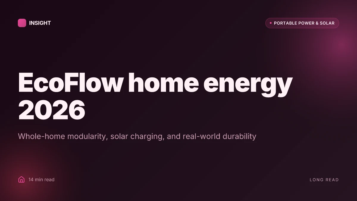 What makes EcoFlow home energy solutions stand out in 2026