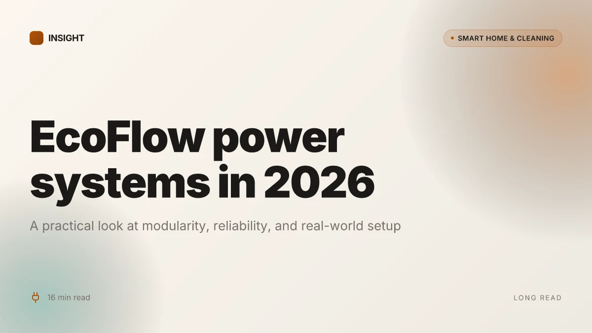 What makes EcoFlow power systems stand out in 2026 and beyond