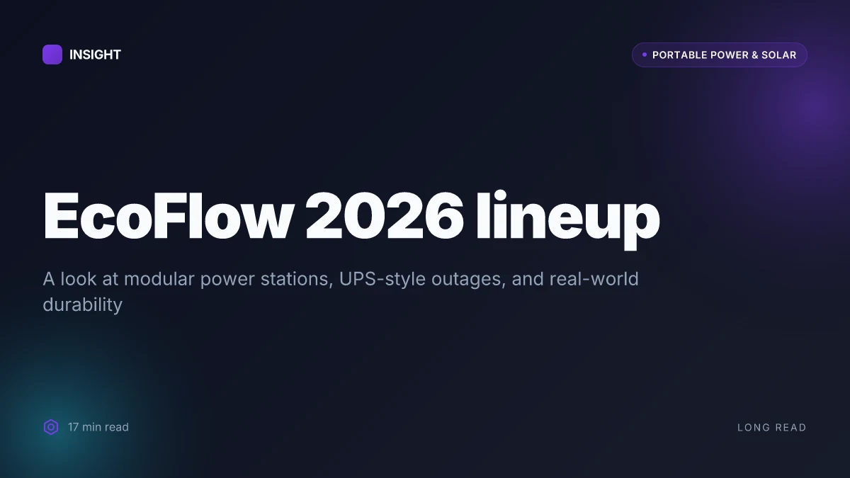 What makes EcoFlow 2026 power stations different from rivals