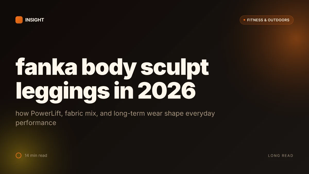 What makes fanka body sculpt leggings different, and where they fit in 2026 activewear