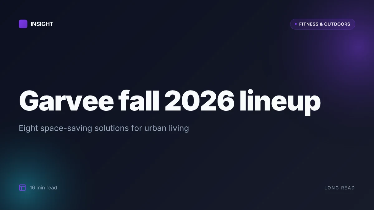 What Garvee’s fall 2026 lineup reveals about space-saving home innovation