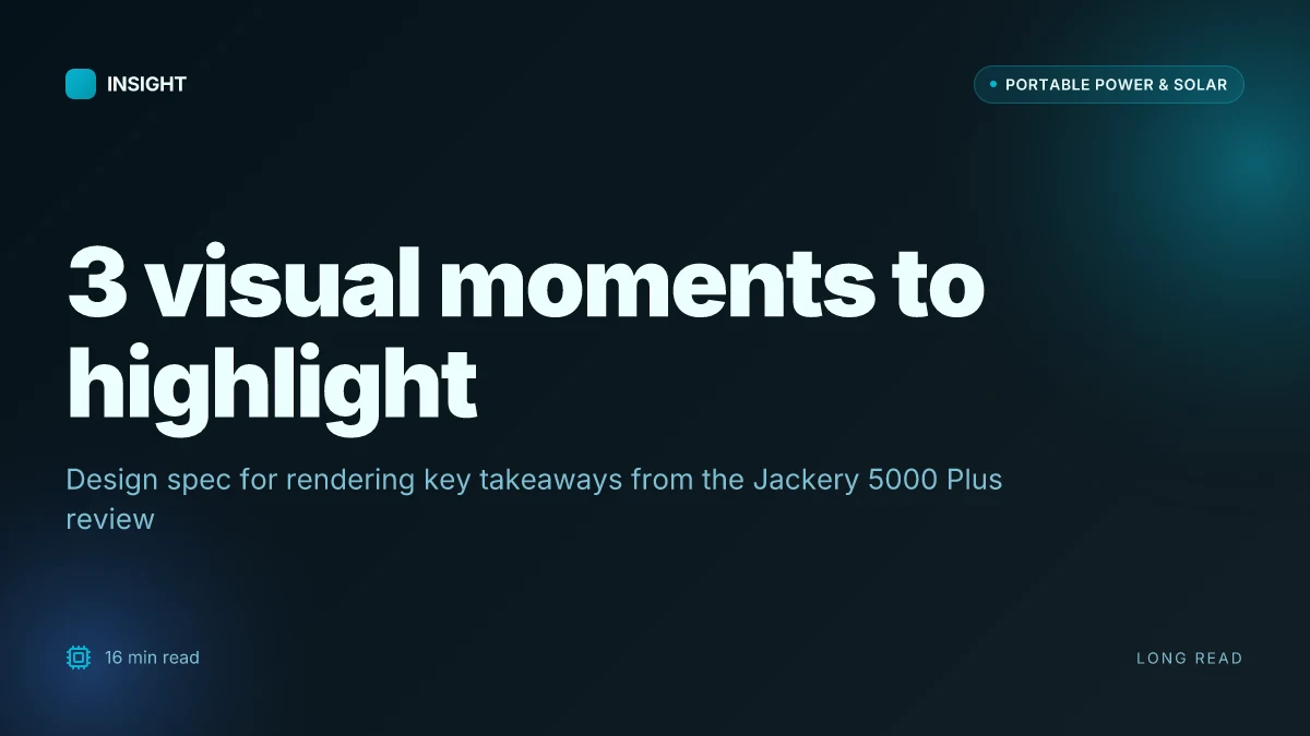 What makes the Jackery 5000 Plus a standout in 2026, and where it falls short