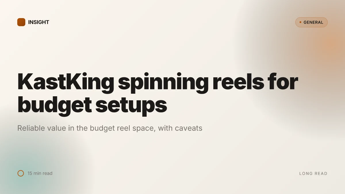 How KastKing spinning reels pair with budget setups without breaking the bank