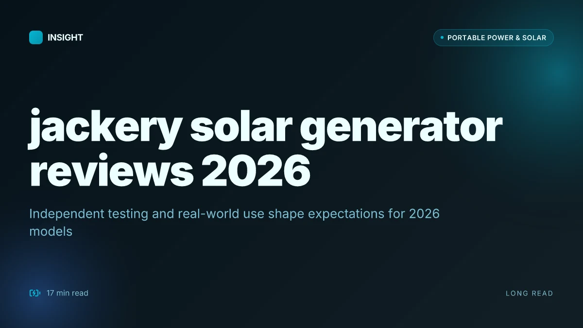 10 Jackery solar generator reviews tested for 2026, how they perform in real life