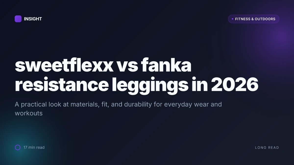 What makes sweetflexx vs fanka different for resistance leggings in 2026