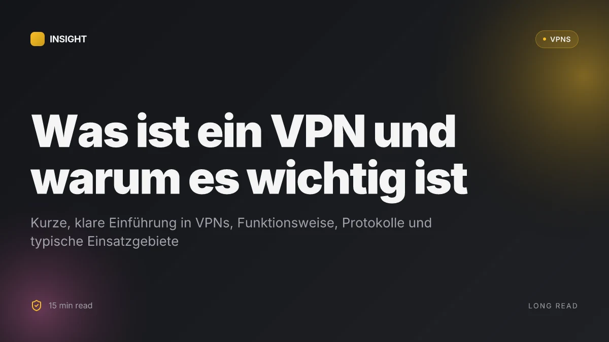 Was ist a VPN and why it matters for your online privacy